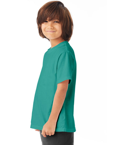 Hanes Kids' Garment Dyed Cotton T-Shirt