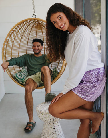 Hanes Unisex Garment Dyed Long Sleeve Cotton T-Shirt