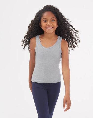 Hanes Originals Girls' SuperSoft Tank, 3-Pack
