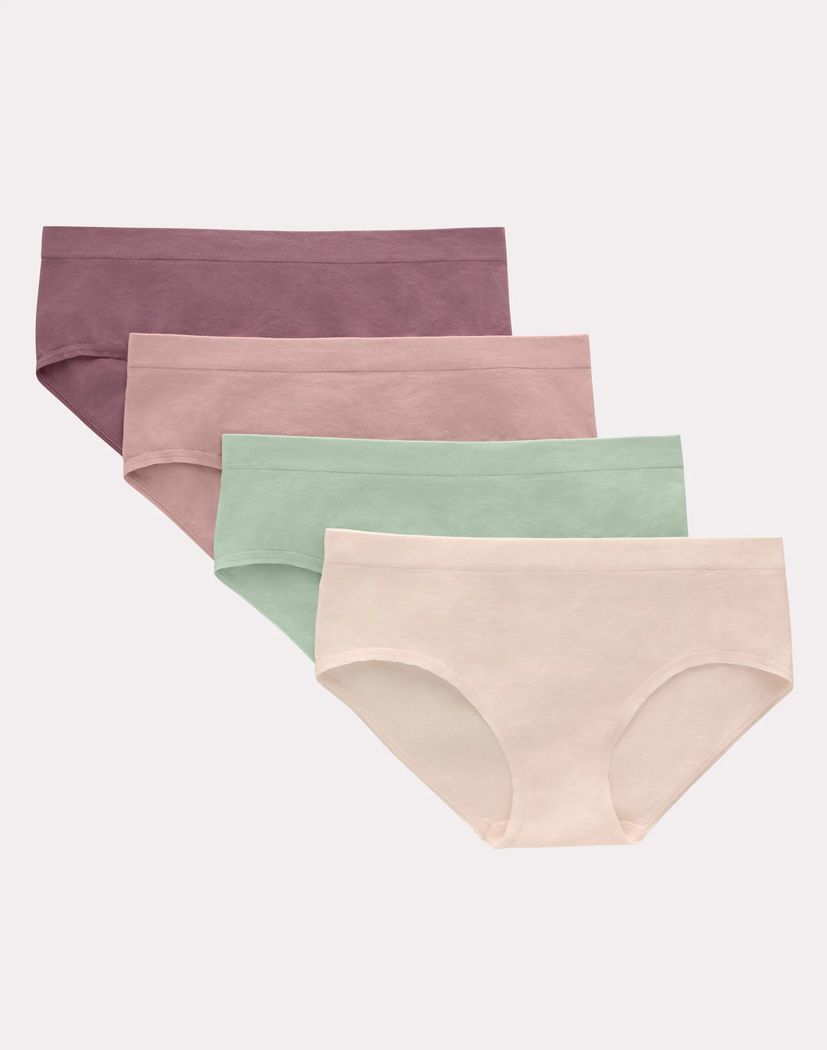 Hanes Girls’ Tween Underwear Seamless Hipster Pack, Assorted, 4-Pack