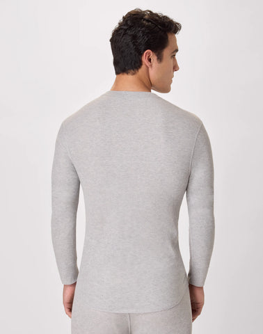 Hanes Men's Long-Sleeve Thermal Shirt, Reversible, Crewneck