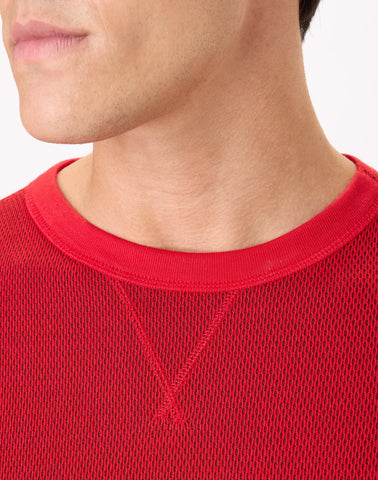 Hanes Men's Long-Sleeve Thermal Shirt, Reversible, Crewneck