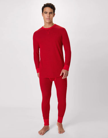 Hanes Men's Long-Sleeve Thermal Shirt, Reversible, Crewneck