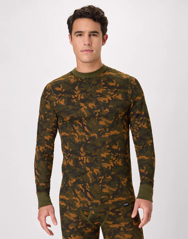 Hanes Men's Long-Sleeve Thermal Shirt, Reversible, Crewneck