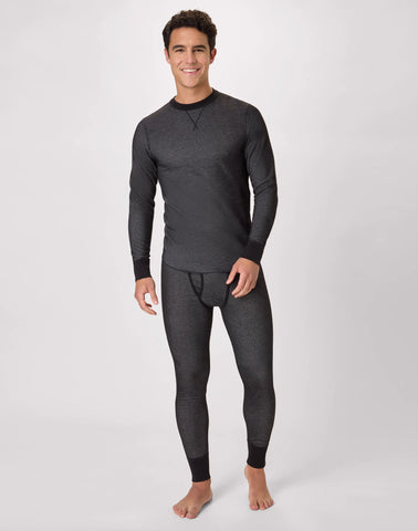 Hanes Men's Long-Sleeve Thermal Shirt, Reversible, Crewneck