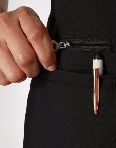 Hanes Premium Scrubs Women's 3-Pocket Scrub Top