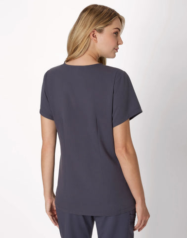 Hanes Premium Scrubs Women's 3-Pocket Scrub Top