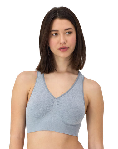 Hanes Women's Seamless Racerback Bra, 2-Pack