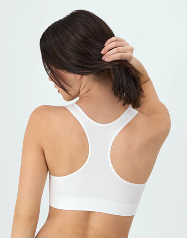 Hanes Women's Seamless Racerback Bra, 2-Pack