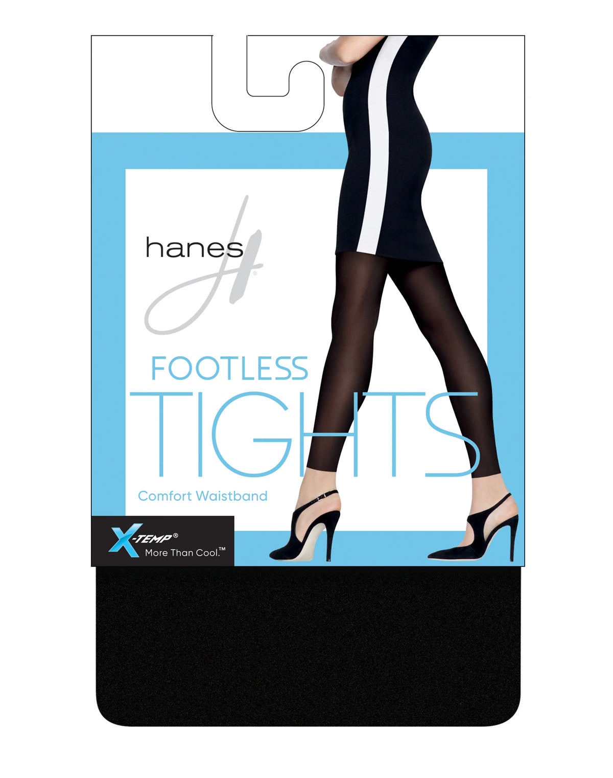 Hanes X-Temp Footless Tights