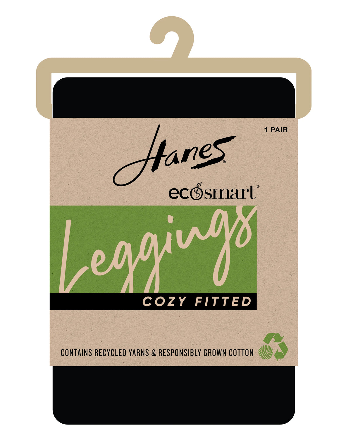 Hanes EcoSmart Women's Leggings with Cozy Lining