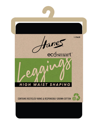 Hanes EcoSmart Women's High-Waisted Leggings with Shaping