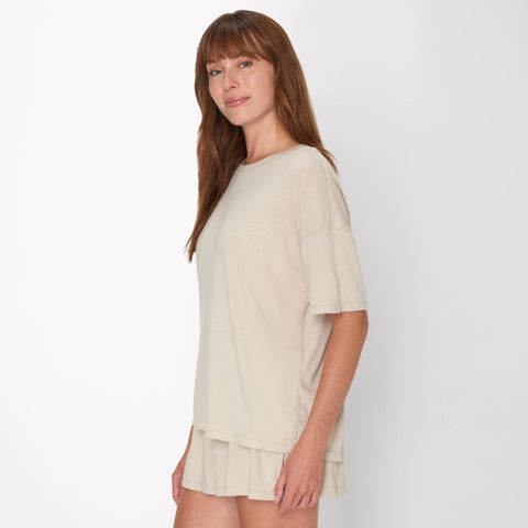 Hanes Originals Women's SuperSoft Comfywear Boxy T-Shirt