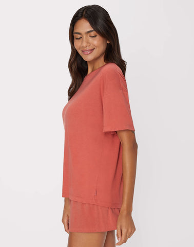 Hanes Originals Women's SuperSoft Comfywear Boxy T-Shirt