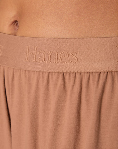 Hanes Originals Women's SuperSoft Comfywear Sleep Shorts, 3.25