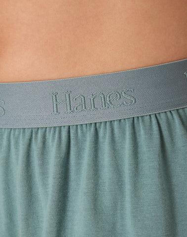 Hanes Originals Women's SuperSoft Comfywear Sleep Shorts, 3.25