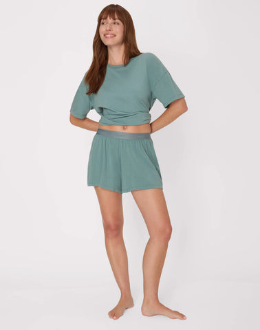 Hanes Originals Women's SuperSoft Comfywear Sleep Shorts, 3.25