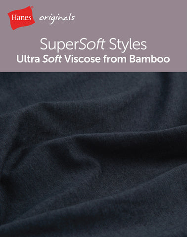 Hanes Originals Women's SuperSoft Comfywear Sleep Shorts, 3.25