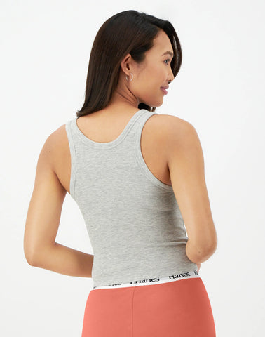 Hanes Originals Comfywear Women's Rib Crop Tank