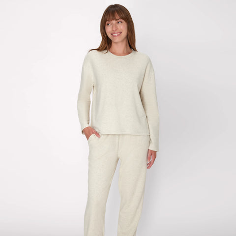 Hanes Originals Comfywear Women's French Terry Crewneck Pullover