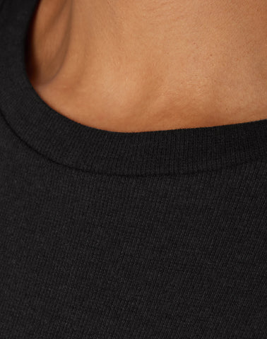 Hanes Originals Women's Supersoft Comfywear Rib Baby Doll Tee