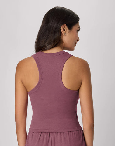 Hanes Originals Women's Supersoft Comfywear Rib Racerback Crop Tank