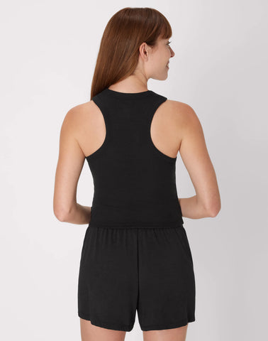 Hanes Originals Women's Supersoft Comfywear Rib Racerback Crop Tank