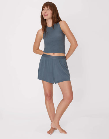 Hanes Originals Women's Supersoft Comfywear Rib Racerback Crop Tank