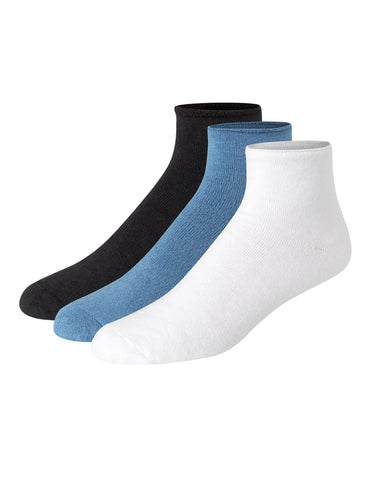 Hanes Originals Men’s SuperSoft Ankle Socks, 3-Pairs