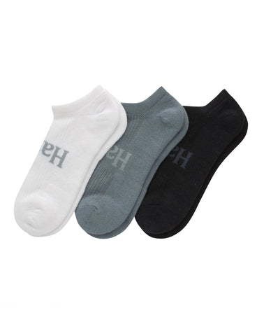 Hanes Originals Men’s SuperSoft No Show Socks, 3-Pairs