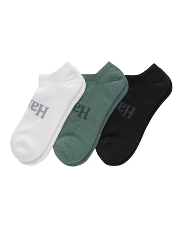 Hanes Originals Men’s SuperSoft No Show Socks, 3-Pairs
