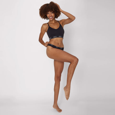 Hanes Moves Women’s 360 Degree Flex Thong Underwear, 3-Pack