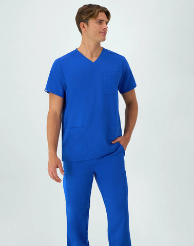 Hanes Comfort Fit Scrubs Men's V-Neck Scrub Top