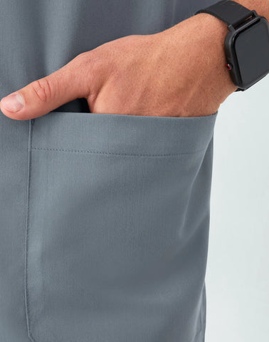 Hanes Comfort Fit Scrubs Men's V-Neck Scrub Top