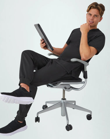 Hanes Comfort Fit Scrubs Men's Scrub Joggers