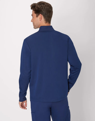 Hanes Comfort Fit Scrubs Men's Full-Zip Scrub Jacket