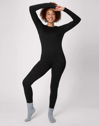 Hanes Women's Baselayer Leggings, Moisture-Wicking