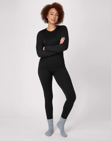 Hanes Women's Baselayer Leggings, Moisture-Wicking