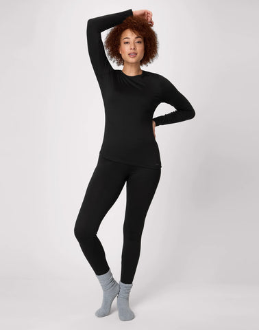 Hanes Women's Baselayer Leggings, Moisture-Wicking
