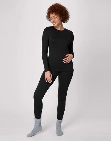 Hanes Women's Long-Sleeve Baselayer Tee, Crewneck