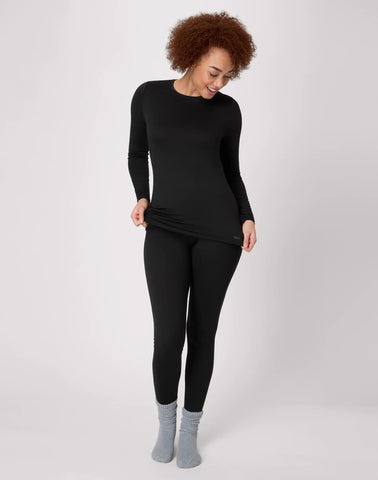 Hanes Women's Long-Sleeve Baselayer Tee, Crewneck