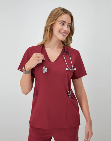 Hanes Comfort Fit Scrubs Women's Scrub Top