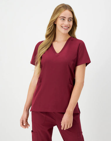 Hanes Comfort Fit Scrubs Women's Scrub Top