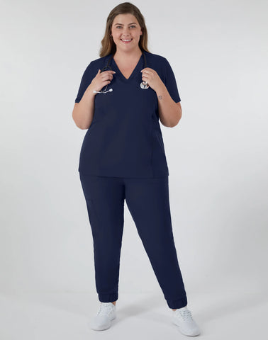 Hanes Comfort Fit Scrubs Women's Scrub Top