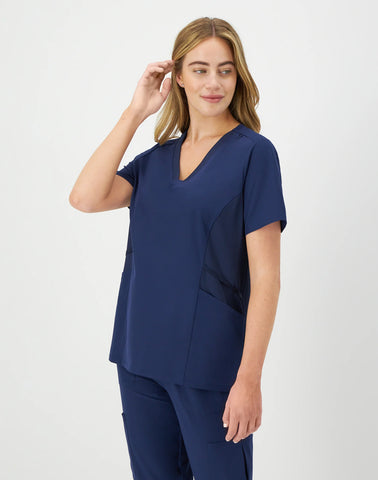 Hanes Comfort Fit Scrubs Women's Scrub Top