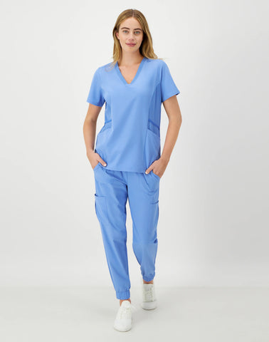 Hanes Comfort Fit Scrubs Women's Scrub Top