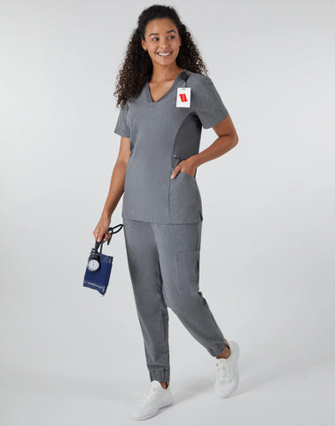 Hanes Comfort Fit Scrubs Women's Scrub Top