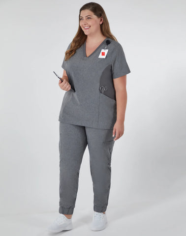 Hanes Comfort Fit Scrubs Women's Scrub Top