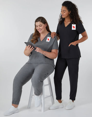 Hanes Comfort Fit Scrubs Women's Scrub Top