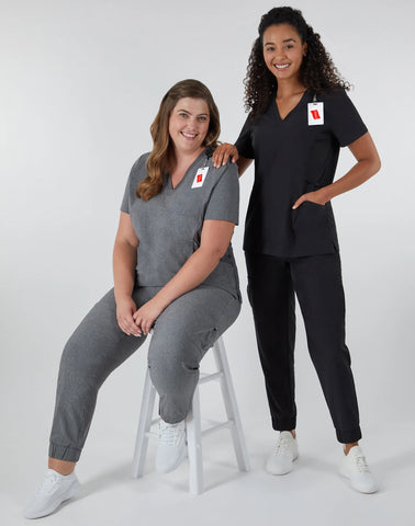 Hanes Comfort Fit Scrubs Women's Scrub Top